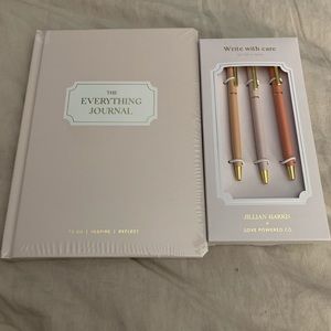 Jillian Harris jilly box journal and pens